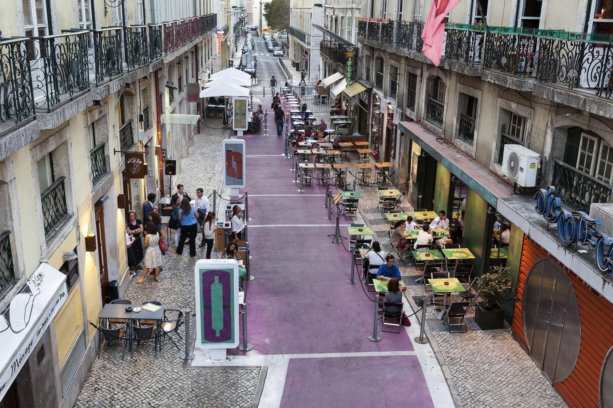 Freedom Serviced Apartments - Cais Do Sodre Lissabon Exterior foto